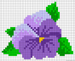 Find the perfect free cross stitch patterns on smartcrosstitch.com. Looks Like A Pansy To Me Hibiscus Flower Perler Bead Pattern Cross Stitch Flowers Mini Cross Stitch Cross Stitch Rose