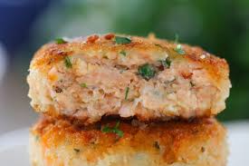 I minced the onion and used a medium sized onion. Salmon Cakes How To Make Salmon Patties Olga S Flavor Factory