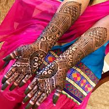 Flower ornament dividers hand drawn ornament divider of line and arrow vector a design decor of design elements decorations for … 30 Latest Bridal Mehndi Designs Of 2018 Bridal Mehendi And Makeup Wedding Blog