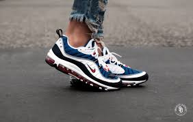 Nike Women S Air Max 98 White University Red Ah6799 100 Nike Women Air Max Women Nike