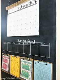 Many buyers who have used a kitchen planning desk as a base from which to manage their households are finding ever. Rustic Hallway Command Center Houseful Of Handmade