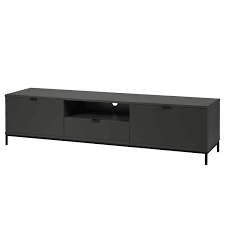 Tv Lowboard Harma Dunkelgrau Lowboard Tv Mobel Schwarz Tv Lowboard