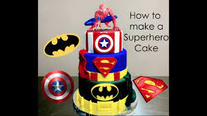 See more ideas about superhero cake, superhero cake toppers, superhero birthday party. How To Make A Superhero Cake Batman Superman And Captain America Cake Youtube