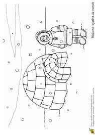 Coloriage Maison Monde Igloo Coloriage Maison Igloo Artisanat Creations De Maternelle