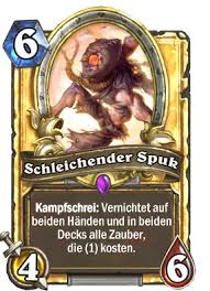 The hunter call of the wild weist ein sehr realistisches tierverhalten auf, das ins spiel integriert wurde, um die jagd anspruchsvoll und spannend zu halten. Schleichender Spuk Karten Hearthstone