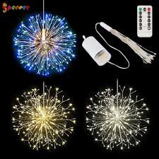 Fireworks mania is an explosive simulator game where you can play around with fireworks. Spencer 180 Led Firework String Light Copper Wire Hanging Starburst Strip Lights 8 Modes Battery Operated Fairy Lights With Remote For Outdoor Wedding Party Patio Garden Home Decor White Walmart Com Walmart Com