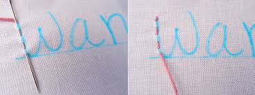 Well you're in luck, because here they come. Tutorials On How To Hand Embroider Letters On Fabric T Shirt Castoff Info