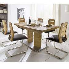 Buy Modern Wooden Dining Table And 6 Chairs Dining Table Chairs Oak Dining Table Cheap Dining Table Sets