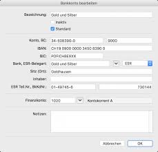 Es gibt verschiedene typen von einzahlungsscheinen. Kontor Shakehands Anwenderhandbucher