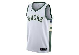 The official milwaukee bucks online shop is ready with authentic, replica, swingman, throwback milwaukee bucks jerseys from adidas. Nike Nba Milwaukee Bucks Swingman Home Jersey White Fur 72 50 Basketzone Net