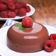 Flan Leger Au Chocolat A L Agar Agar Recette Agar Agar Chocolat Italien Dessert Leger