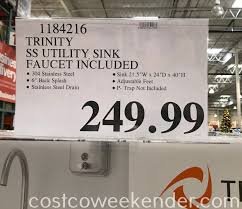 Here you will get the top quality brands. Trinity Stainless Steel Utility Sink Costco Weekender