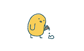 ゆるいひよこはアイスクリームを地面に落とす イラストエッセイのaieku ひよこ イラスト 漫画 セリフ