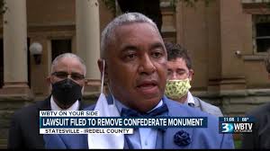 Lawsuit filed to remove Confederate monument