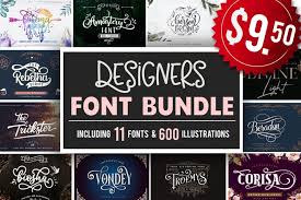Download still more modern fonts for windows and macintosh on our site. Designers Font Bundle 11 Fonts 366555 Calligraphy Font Bundles