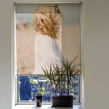 It suits various types of windows, ranging from a standard rectangular window to large glass. Window Shades With Pictures Custom Photo Blinds