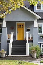 Named after the houses traditionally inhabited by the local lord, manor house gray is a definite grey which retains its colour in all lights, especially when contrasted with wevet. 48 Best Grey House Yellow Door Ideas Buzz Hippy