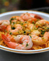 Arroz Con Camarones Recipe Or Shrimp Rice Recipe Recipes Food Pasta Dishes