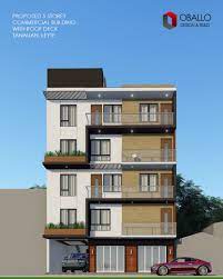 Example of a trendy rooftop rectangular infinity pool design in austin not this large or dangerous, but the topography is the same. 5 Storey Commercial Building With Roof Deck In Tanauan Leyte Philippines Modern House House Design Modern House Design