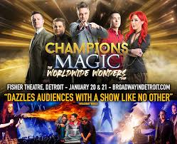 THE PROGRAM FOR BROADWAY IN DETROIT AT THE FISHER THEATRE