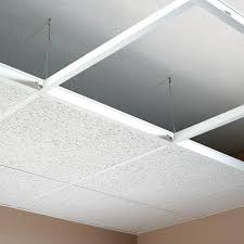 Require ceiling tiles for your home or office? Suspended Ceiling Grid White Color