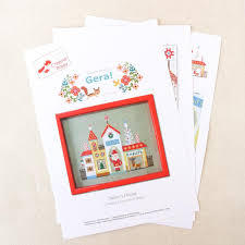 See more ideas about cross stitch, stitch, cross stitch patterns. Santa S House Cross Stitch Pattern Stitched Modern