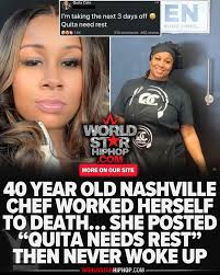 Nashville chef passes away from exhaustion