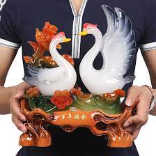 The flower for the 30th anniversary is the lily. Buy Swan Ornaments Upscale Practical Wedding Anniversary Gift Ideas To Send To Friends Girlfriends Wedding Wedding Gift Wedding Room In Cheap Price On Alibaba Com