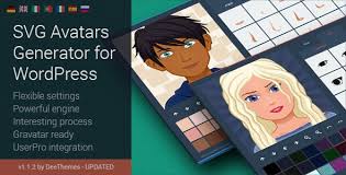 Download Download Free Svg Avatars Generator V1 1 2 Wordpress Plugin Themesfreedownload Net