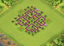 Th6 Trophy Base Layouts Top 1000 Clash Of Clans Tools