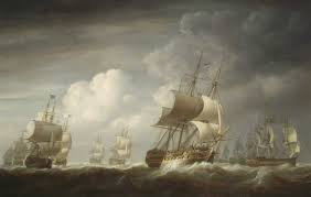 fleet of East Indiamen at sea.jpg ...