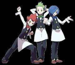 Black And White Gym Leaders Unova Gym Leaders Chili Cilan And Cress Black Pokemon Pokemon Pokemon Black And White