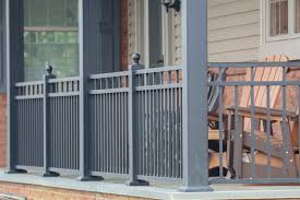 The valencia resin wicker and steel frame glider chair will be a comfortable and stylish addition to your front porch, patio, balcony, or garden. Aluminum Railing Installation Best Powder Coated Deck Porch Railings