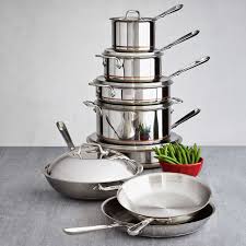 All Clad Copper Core 14 Piece Set Cookware Sale Cookware And Bakeware Tea Sale