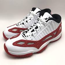 Air Jordan 11 Retro Gym Red Black White Nike Air Jordan 11 Retro Low Ie Mens Shoes White Gym Red Black 919712 101 Ideas Of Jordan Shoes Jordanshoes In 2020
