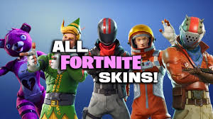 All characters reuse the names and models of outfits in the game. Updated Version In Description All Skins In Fortnite Battle Royale Name Rarity And Cost Youtube