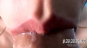 Free ASMR Highly Super Close Up Blow Job, GIANT FELLATIO CREAMPIE Porn Video