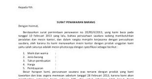 Surat penawaran merupakan suatu surat yang ditujukan kepada suatu instansi yang bertujuan untuk menawarkan sesuatu. Ilmu Proyek Contoh Surat Penawaran Dan Cara Membuatnya