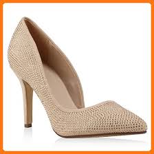 Der filigrane stilettoabsatz setzt weibliche akzente. Damen Spitze Pumps Stiletto High Heels Hochzeit Braut Abiball Abend Nieten Slingpumps Damen Schuhe 116934 Creme Steinchen Spitze Pumps Schuhe Damen Pumps Creme