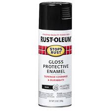 Rustoleum black chrome spray paint. Stops Rust Protective Enamel Spray Paint Gloss