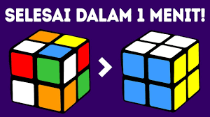 Sebagaimana bentuk kubus, rubik ini pun memiliki enam sisi yaitu kanan, kiri, atas bawah, depan, belakang. Cara Menyelesaikan Kubus Rubik 2x2 Dalam Satu Menit Tutorial Tercepat Youtube