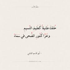 خلقت طليقا كطيف النسيم أبو قاسم الشابي عالم الأدب Beautiful Quotes Words Quotes Quotations
