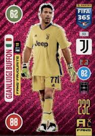 Gianluigi buffon scouting report table. Fifa 365 Cards 2021 53 Gianluigi Buffon Fans Favourite Ebay