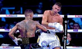 Conor Benn's demolition of Chris Algieri earns roar of approval from Nigel 