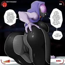 Mass Effect Tali vs Miranda Futanari Hentai Rule34 Comic by Witchking00 (5)  | Futapo!