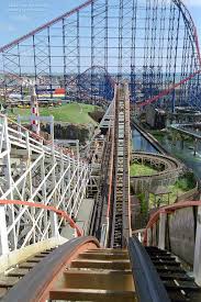 The Big Dipper Blackpool Pleasure Beach Theme Parks Rides Crazy Roller Coaster