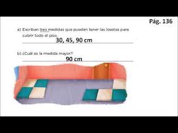 Libro 6 grado primaria contestado 2016. Desafio 74 6Âº Pag 136 A 138 Sep Youtube