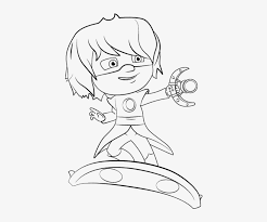 Gekko from pj masks coloring pages. Pj Masks Luna Girl Coloring Page Png Image Transparent Png Free Download On Seekpng