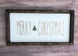 Excited To Share This Item From My Etsy Shop Framed Merry Christmas Sign Christmas Decor Christmas Wooden Signs Christmas Decorations Rustic Christmas Signs