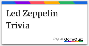 Caesar is an italian ripple user and disciple of lisa lisa. Led Zeppelin Trivia